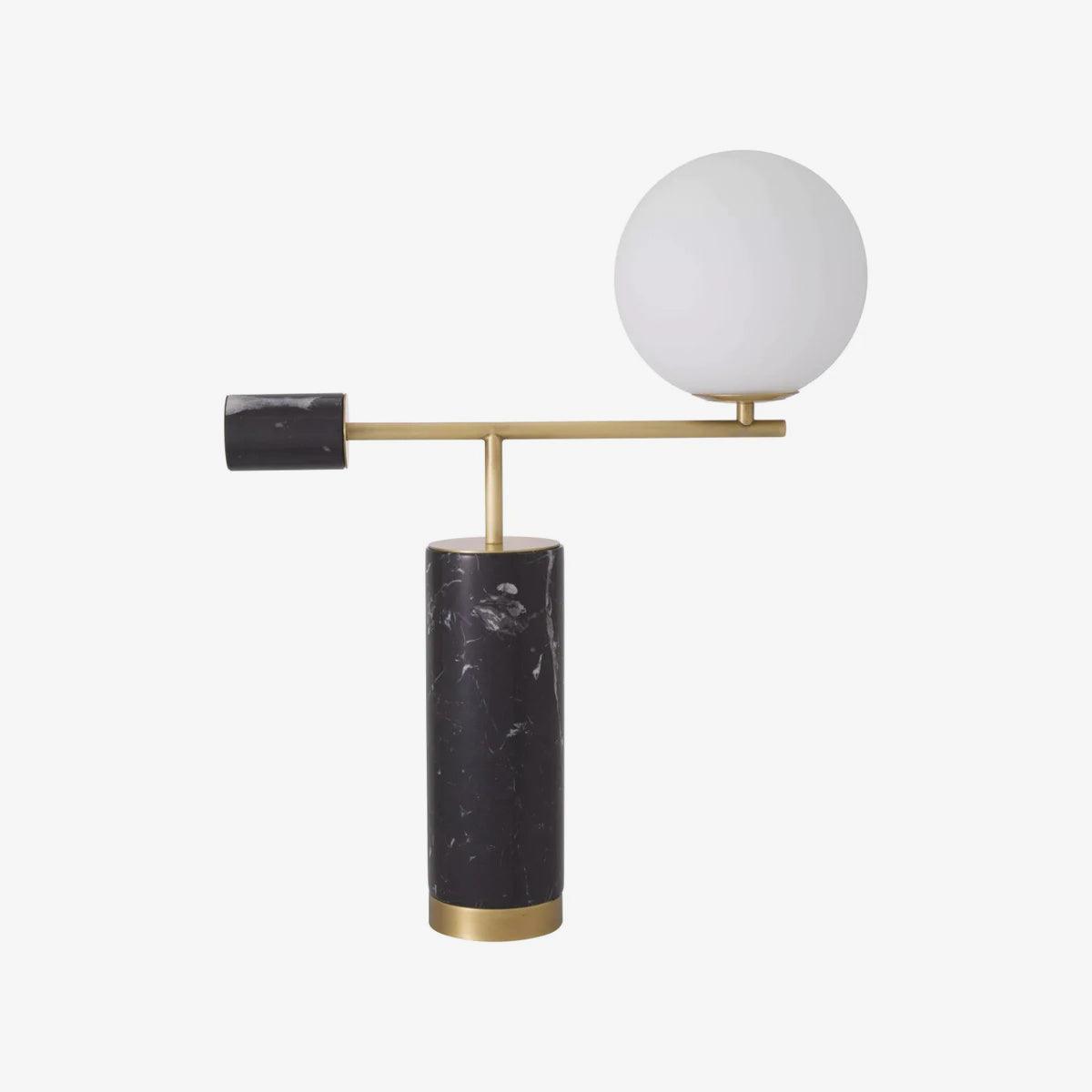 Bendik Ceramic Desk Lamp - Modern Minimalist LED Table Light for Home Office, Study & Bedroom - Perfect for Reading, Working & Nightstand Decor