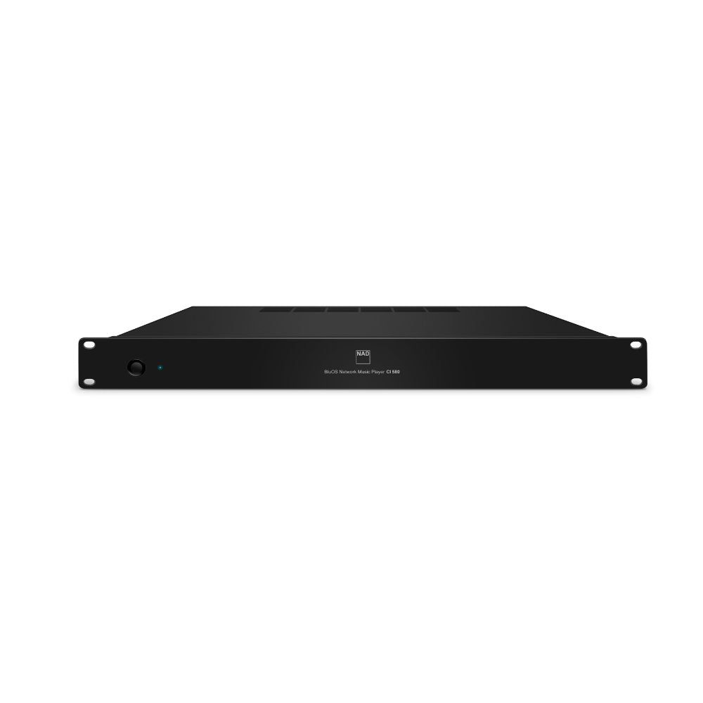 NAD CI 580 V2 BluOS Network Music Player - High Fidelity Streaming Audio System for Home Theater & Multi-Room Setup | Perfect for Audiophiles & Smart Home Integration