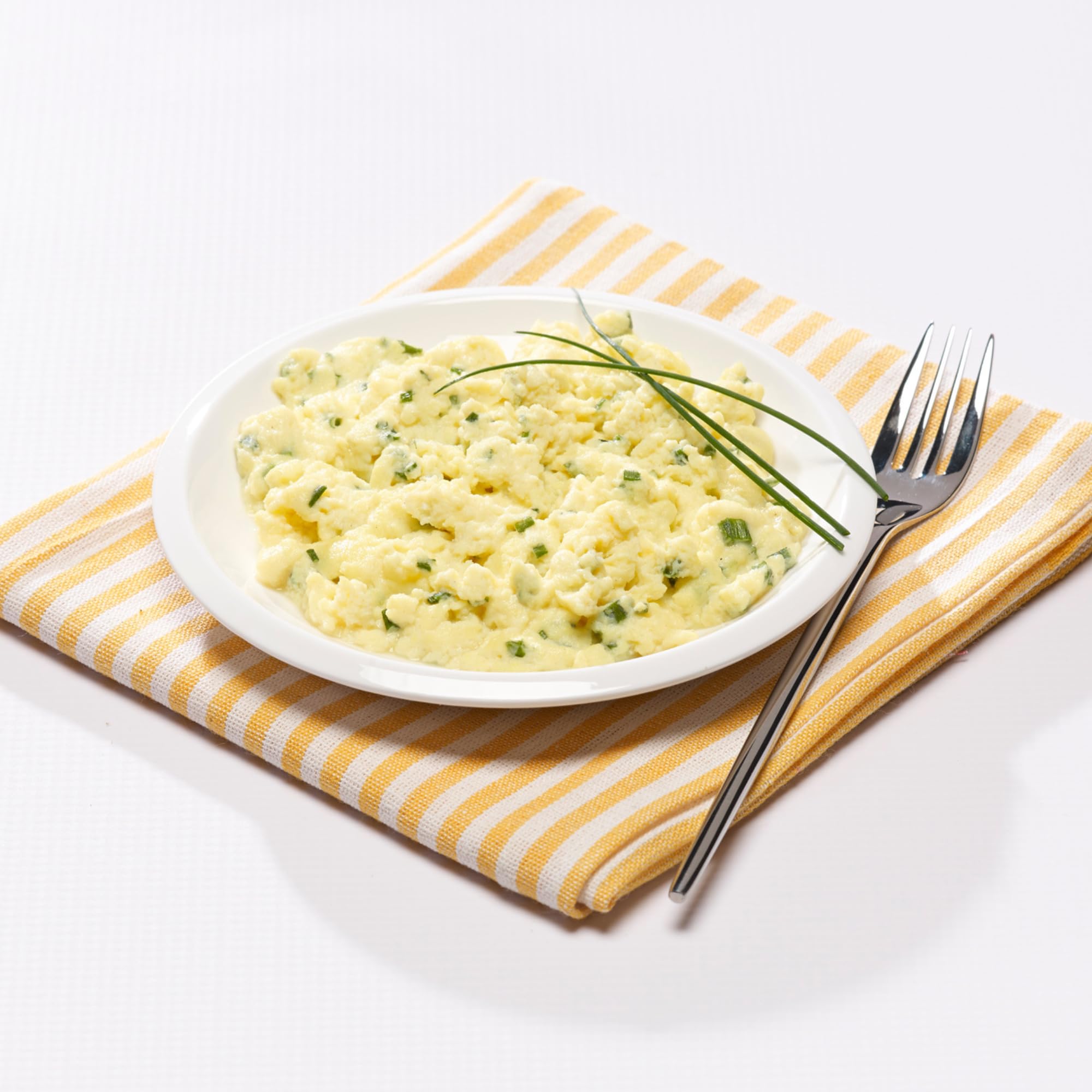 PROTIFIT High Protein VLC Egg Scramblers - 14g Protein, Low Calorie Low Carb Low Fat Low Sugar - Ideal Protein Compatible - Cheese & Chive Flavor (7 Servings) - Perfect for Keto Diet, Weight Loss & Healthy Breakfast