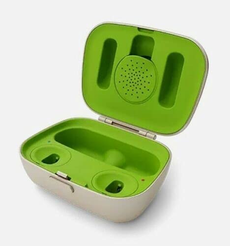 Phonak Paradise, Lumity, Marvel & Belong RIC Hearing Aid Charger Case - Rechargeable Travel Storage for Hearing Devices (Perfect for Home, Office & Travel Use)