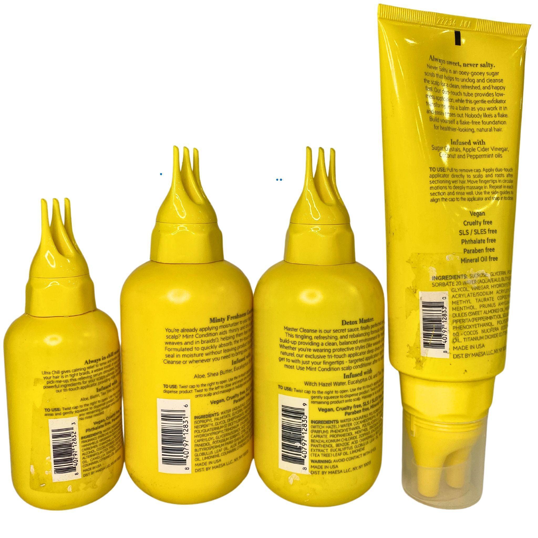 Taraji PTH Assorted Scalp Care Products - 50 Piece Set for Hair Growth & Scalp Health | Perfect for Salons, Home Use & Professional Stylists