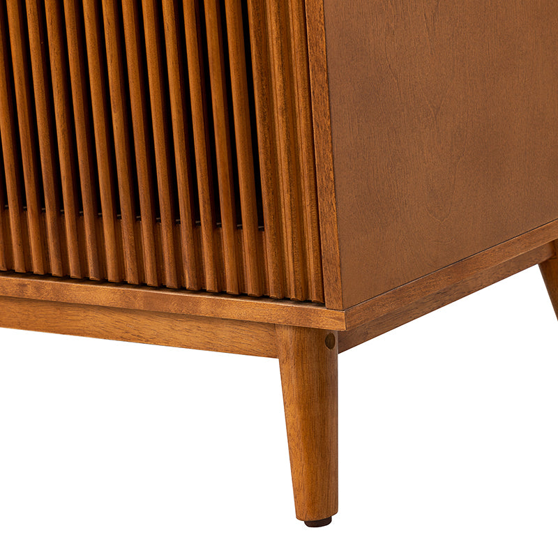 Chris 58-Inch Wide 3-Drawer Sideboard Buffet Cabinet - Modern Storage Console for Dining Room, Living Room & Entryway