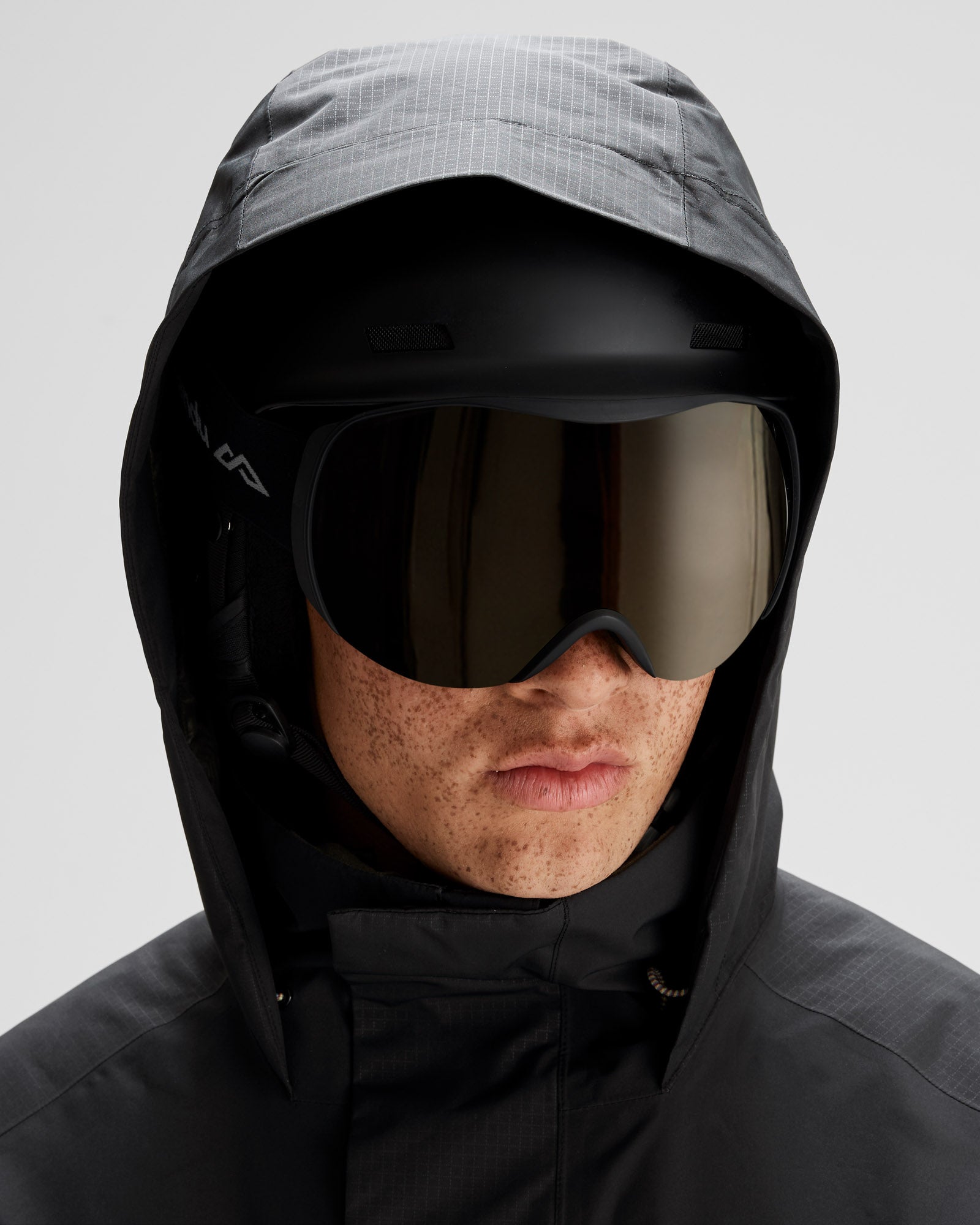 Men's PWDR Days 2L 3-in-1 Waterproof Snow Jacket - Black Stingray Color for Skiing, Snowboarding & Winter Outdoor Activities