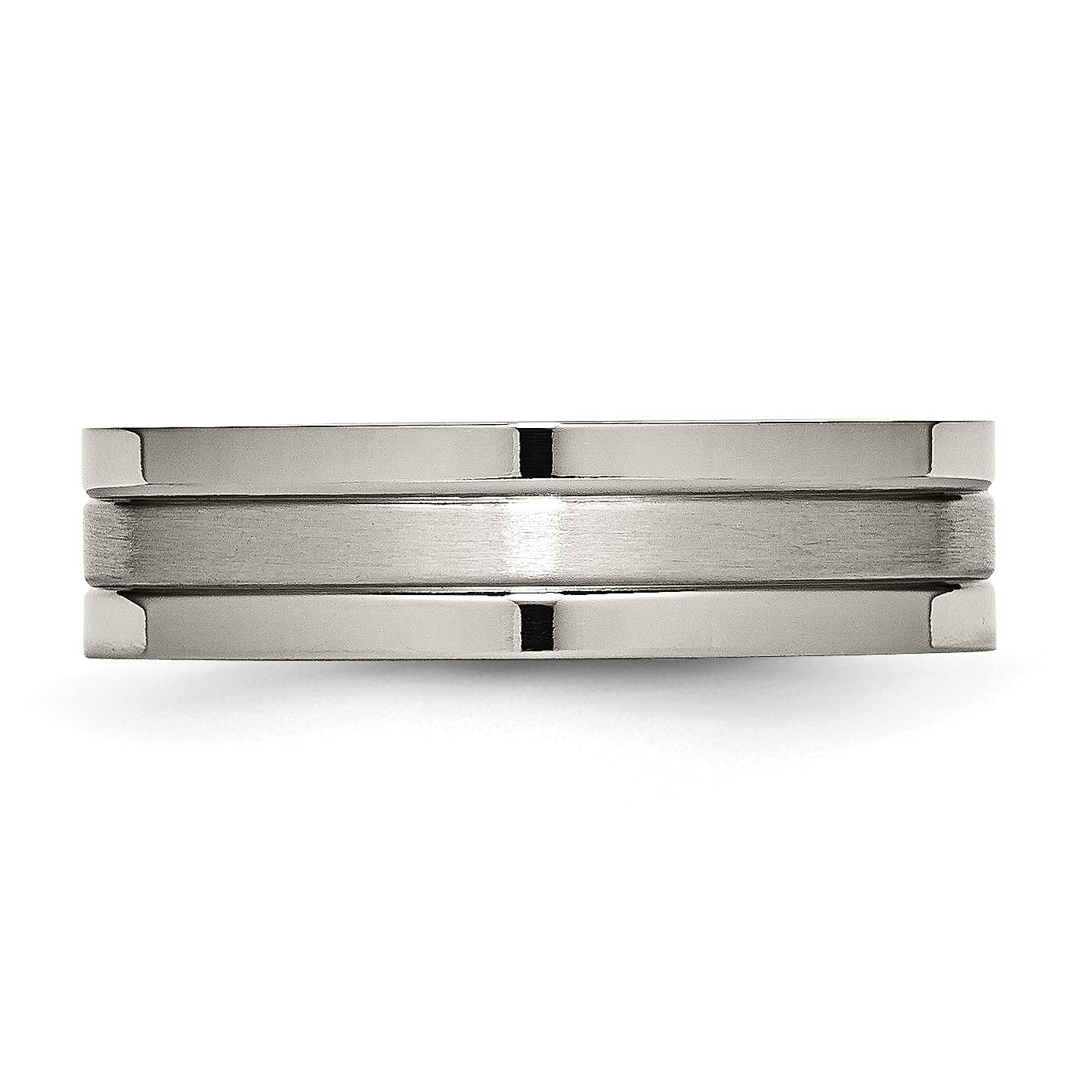 Titanium 6mm Wedding Band Ring for Men & Women - Durable Comfort Fit Wedding Ring - Perfect for Engagement, Anniversary & Everyday Wear