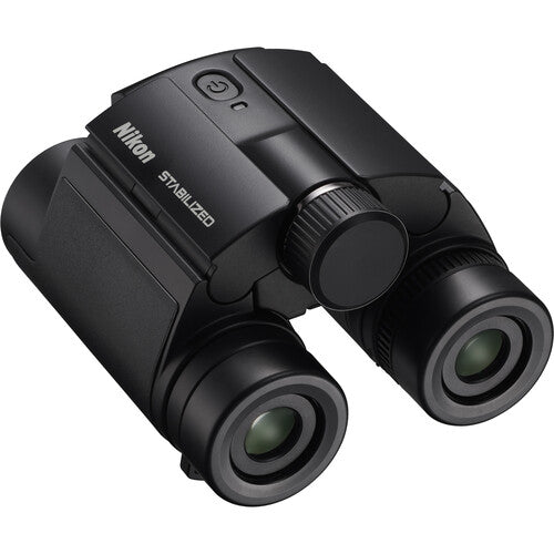 Nikon 12x25 S Stabilized Binoculars - High Power Compact Binoculars with Image Stabilization for Bird Watching, Hunting & Travel | Lightweight & Waterproof Design