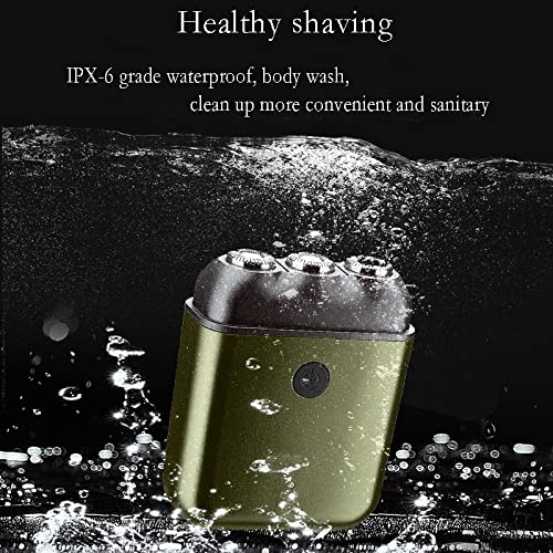 Professional Electric Razor for Men - IPX6 Waterproof Rechargeable Shaver with Powerful Motor | Perfect for Beard Grooming, Shaving & Barber Finishing | Great for Travel, Gym & Daily Use