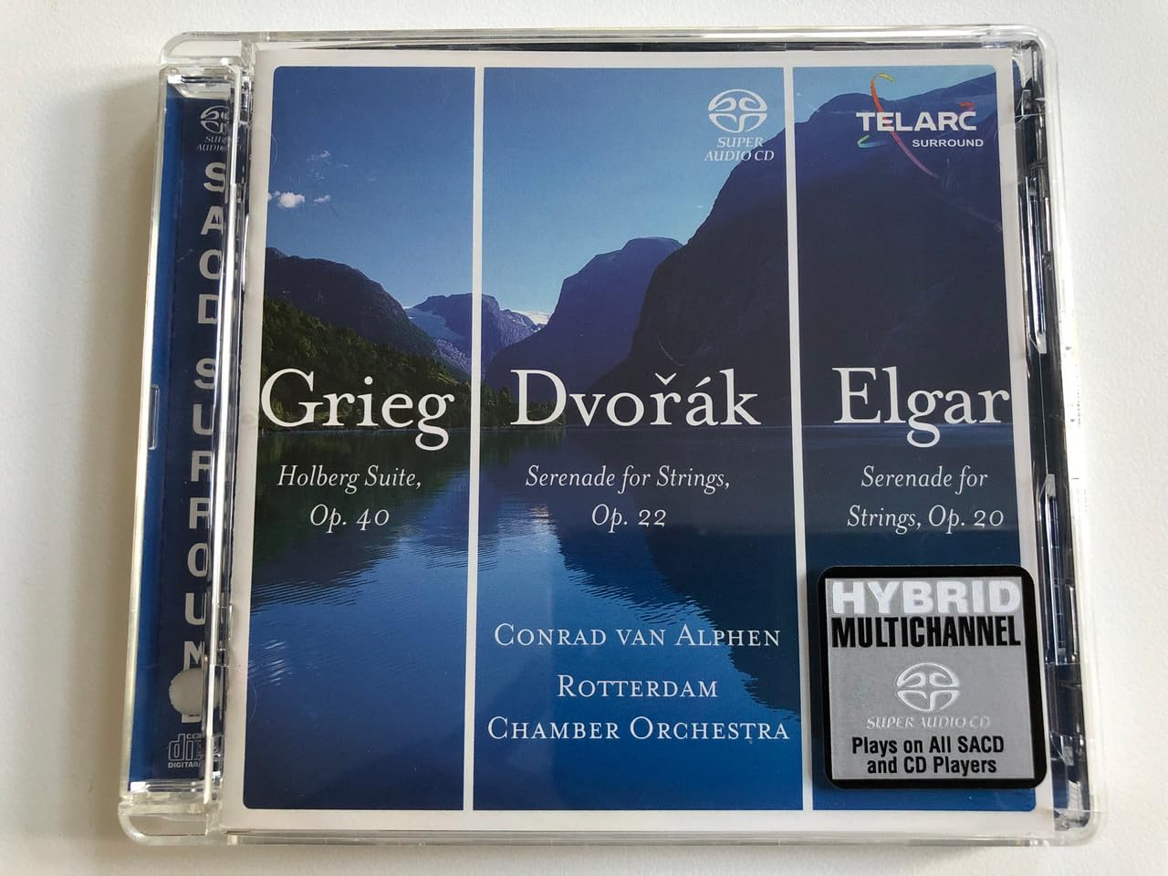 Greig: Holberg Suite / Dvorak: Serenade for Strings / Elgar: Serenade for Strings - Classical Music CD for Relaxation, Study & Dinner Parties