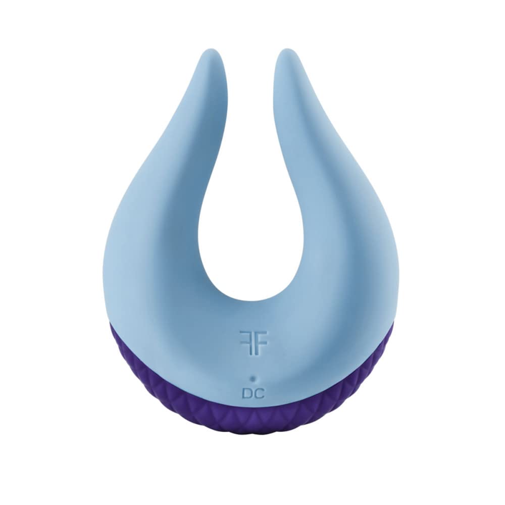 Premium Soft Silicone Clitoral Vibrator for Women - 10 Powerful Vibration Modes, 100% Waterproof & USB Rechargeable - Fluttering Tip Stimulator for Solo Play or Couples (Blue) | Enhance Intimacy & Self-Care Moments