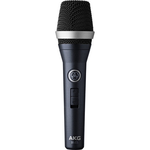 AKG D5 Professional Dynamic Vocal Microphone with On/Off Switch - Perfect for Live Performances, Studio Recording & Public Speaking