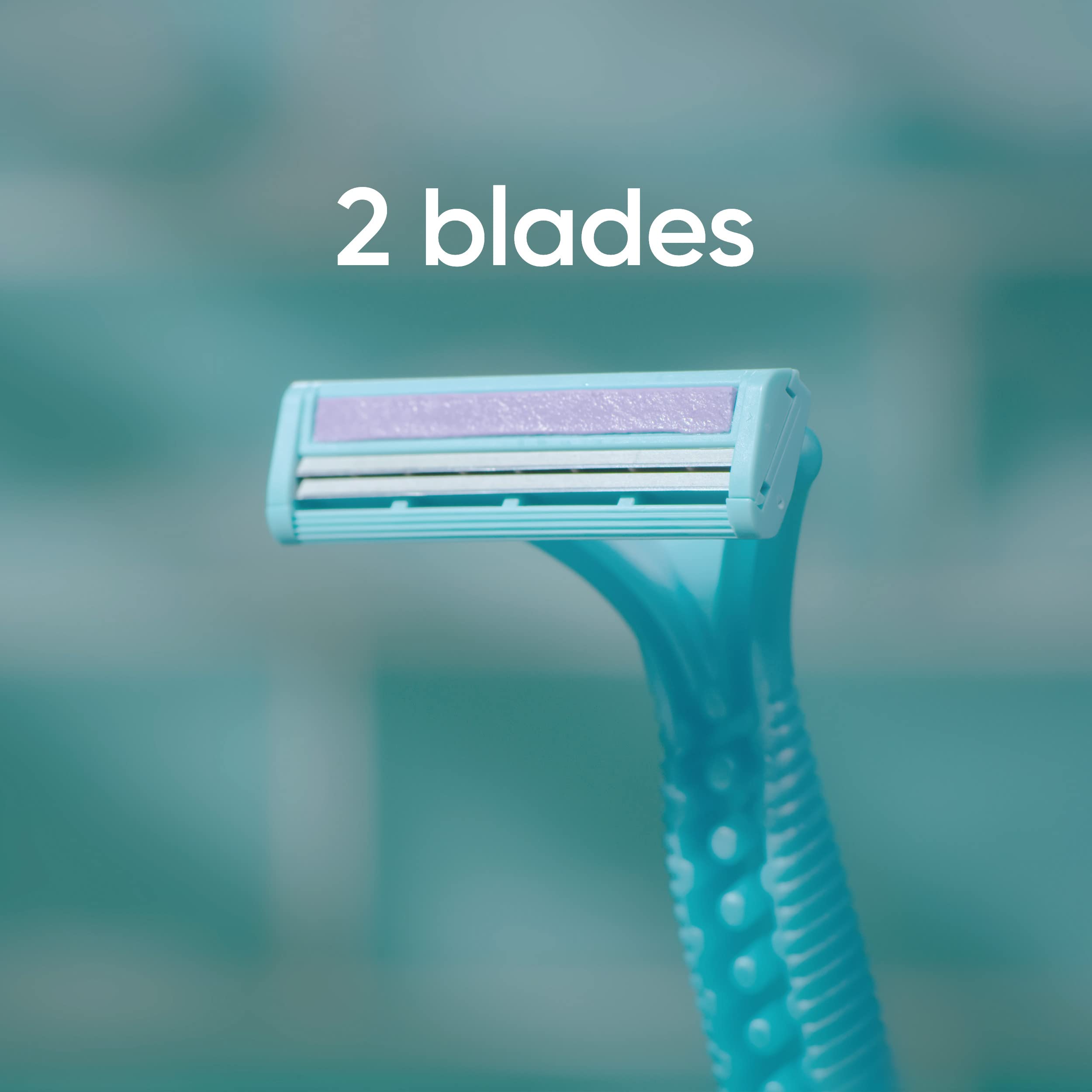 Gillette Simply Venus 2 Disposable Razors for Women - 36 Count (4 Packs of 9) - Smooth Shaving for Legs, Underarms & Bikini Area - Travel & Everyday Use