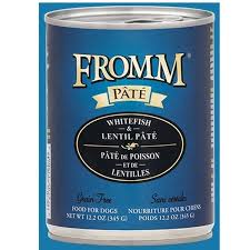 Premium Fromm Whitefish & Lentil Pate Dog Food - Grain-Free, High-Protein Wet Food for Dogs - Perfect for Sensitive Stomachs & Picky Eaters - Ideal for Mealtime, Training Treats & Food Toppers