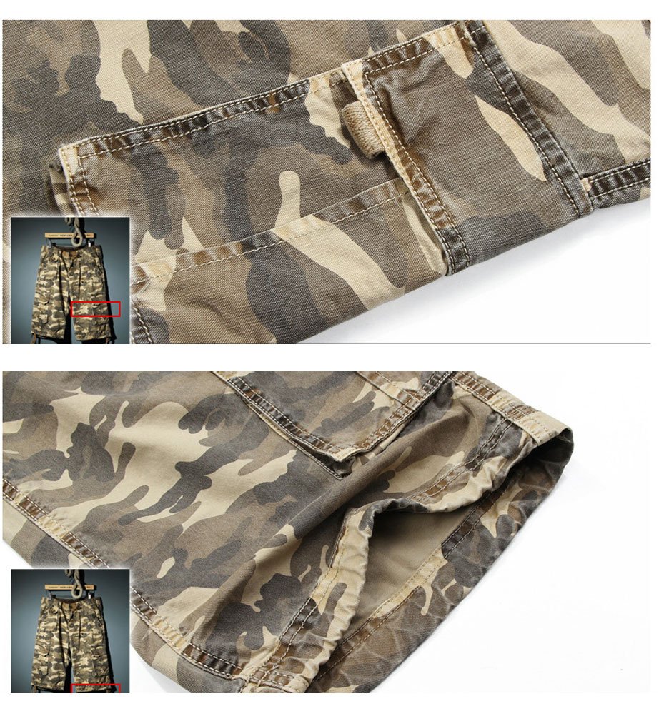 Men's Casual Cargo Shorts with Pockets - Comfortable & Stylish for Outdoor Activities, Travel, and Summer Wear