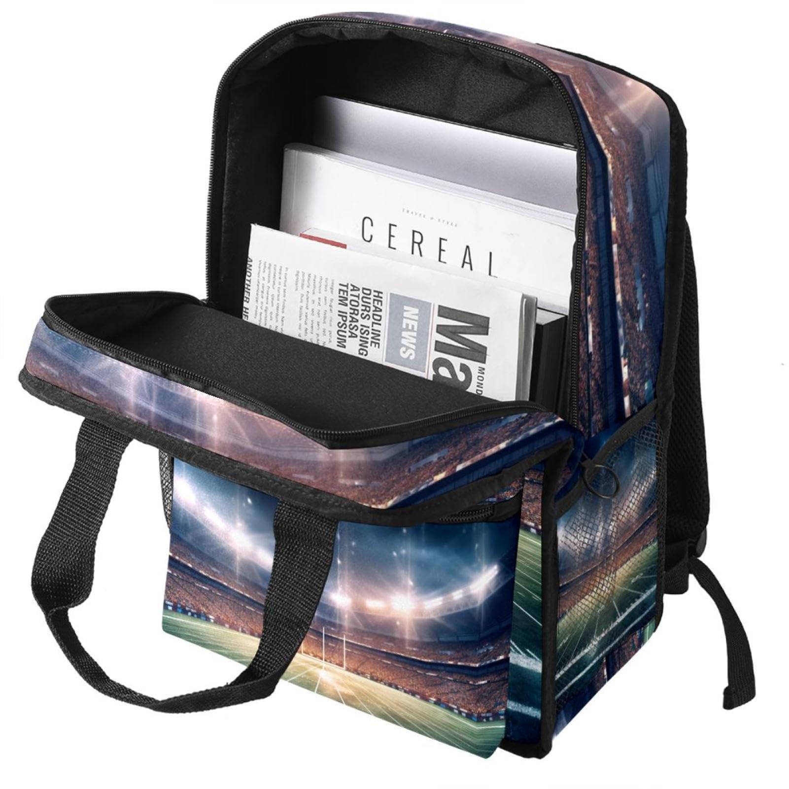 Best Travel & Work Backpack for Men & Women - Durable Laptop Backpack with USB Charging Port - Perfect for Commuting, School, Hiking & American Football Games