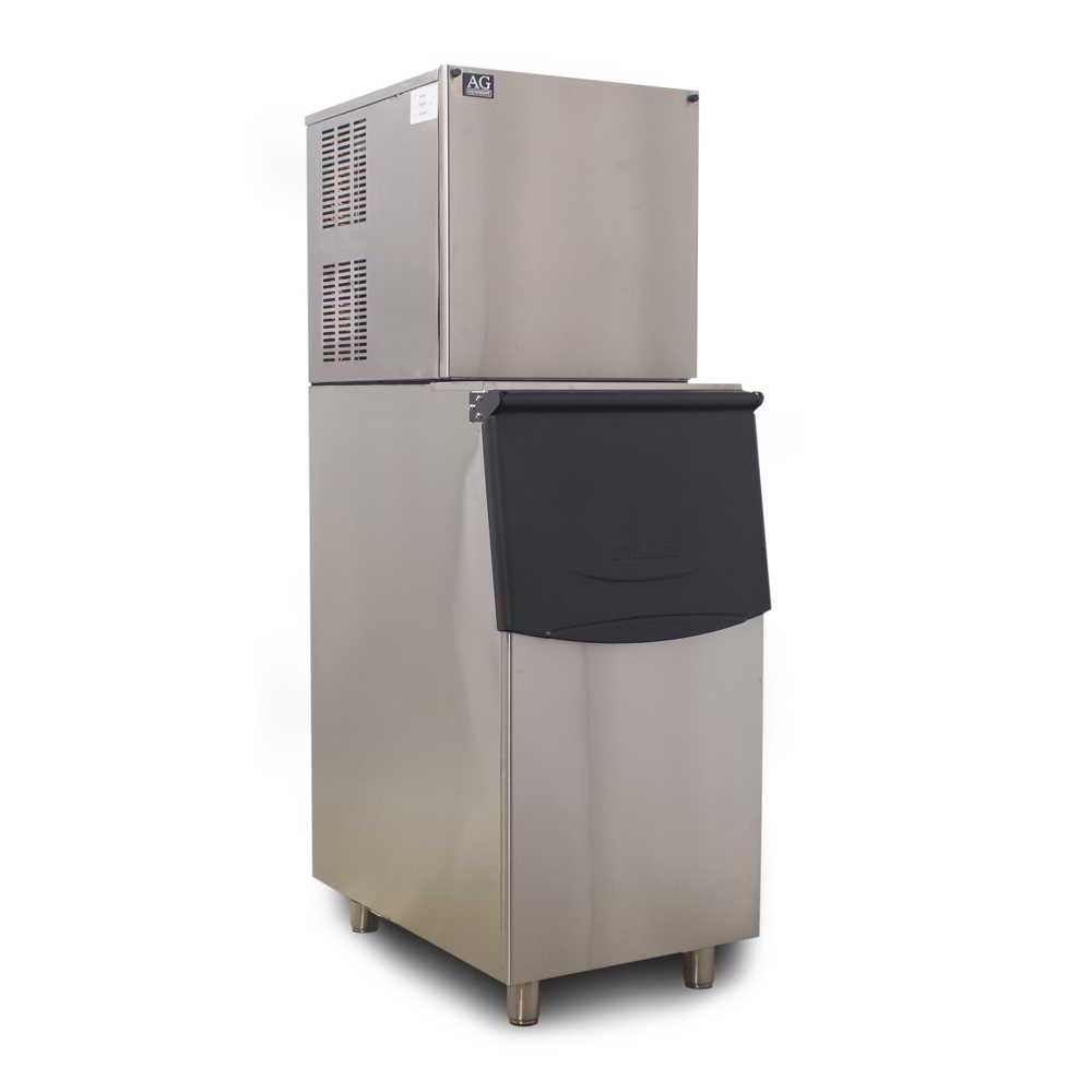 AG Ice Machine 180Kg/24Hr Commercial Ice Maker - Perfect for Restaurants, Bars, and Outdoor Events
