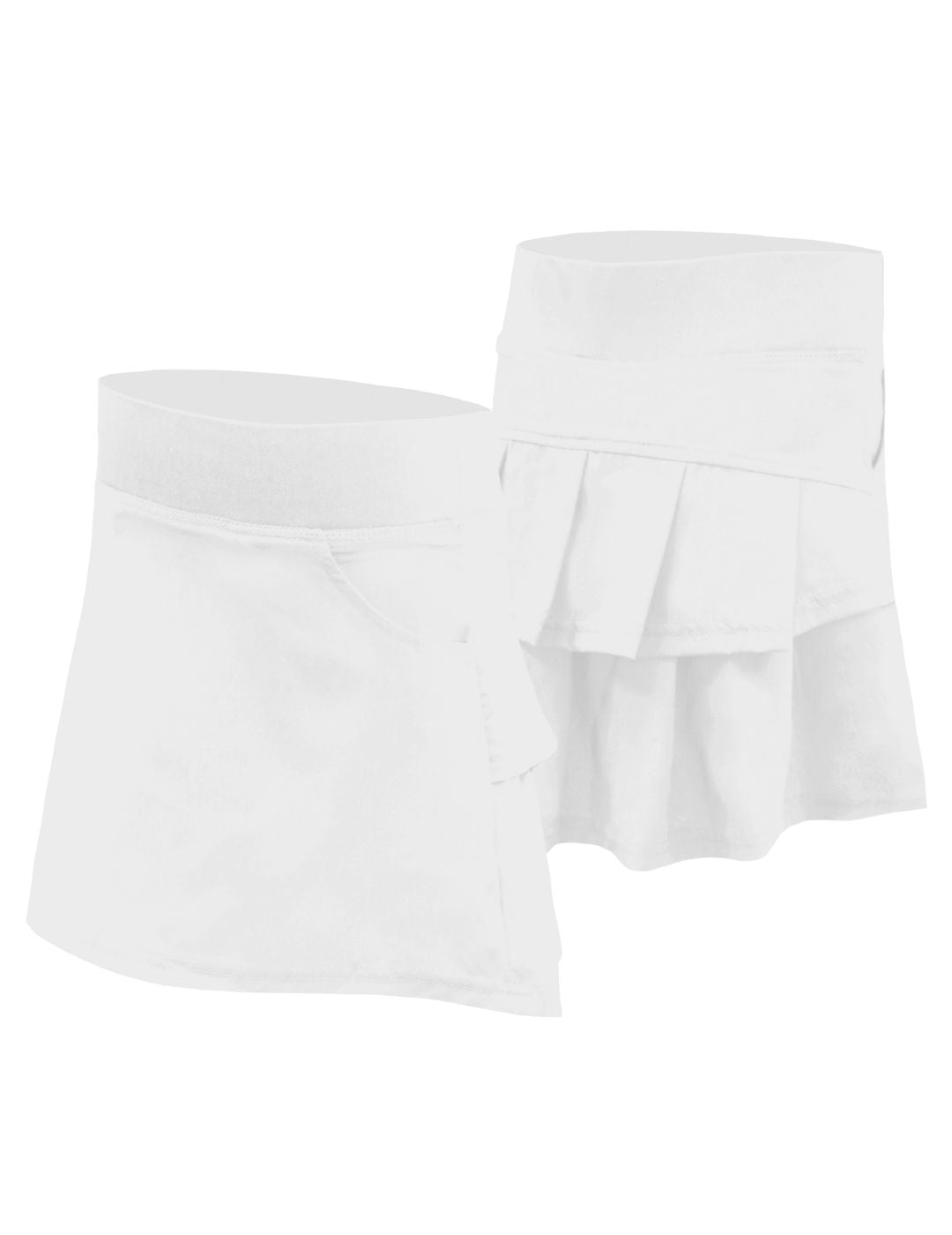 Sara Toddler Girls' Golf Skirt with Shorts - Cute & Comfortable Athletic Skort for Young Girls - Perfect for Golf, Tennis, School & Playtime