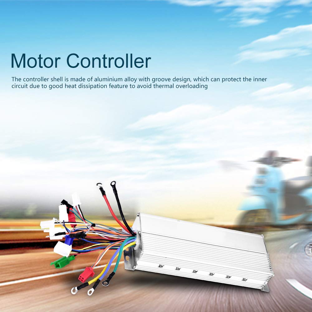 1200W Aluminum Alloy Electric Scooter & Bike Controller - High Power Motor Speed Regulator for E-Bike, E-Scooter - Perfect for Commuting & Urban Travel