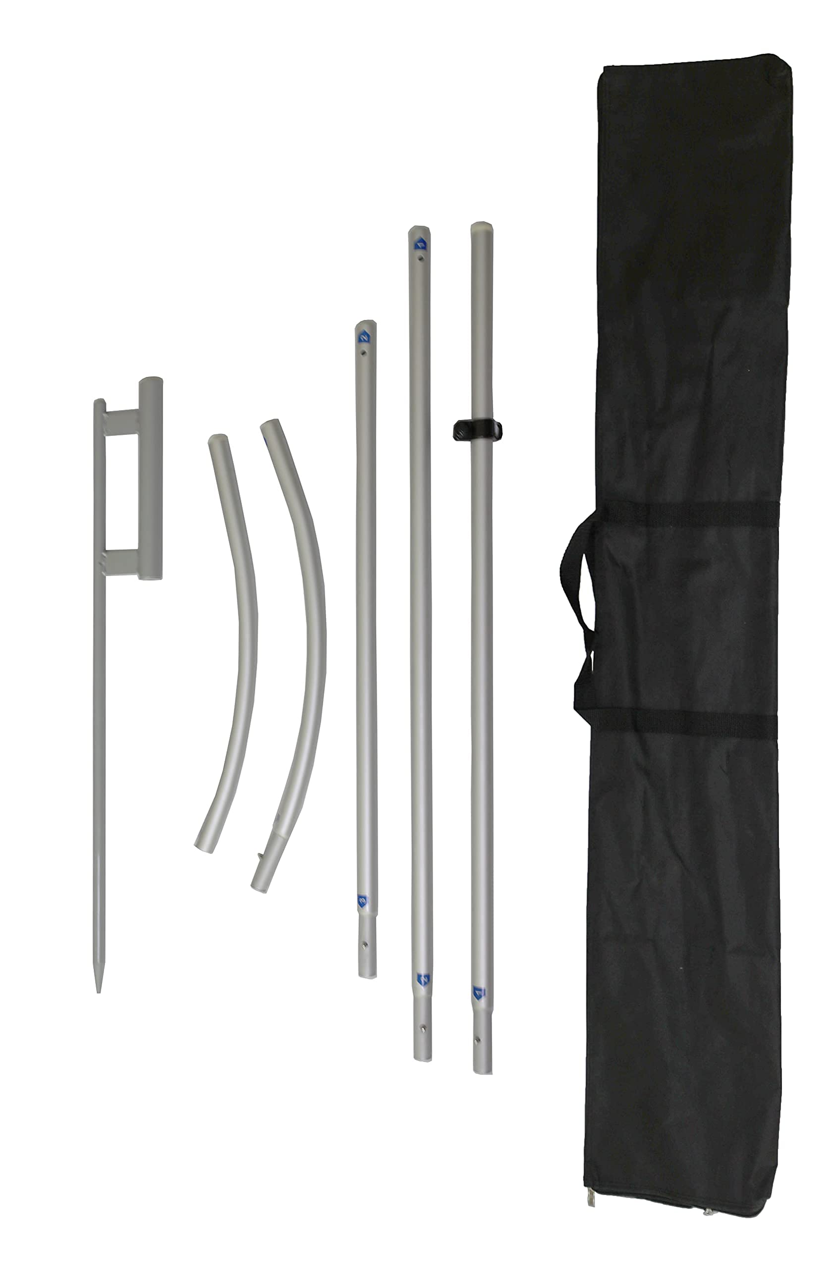 15FT 4.5M Custom Feather Flag for Outdoor Advertising - Double Sided Printing with Heavy Duty Aluminum Pole & Ground Spike - Perfect for Car Dealerships, Grand Openings, Sports Events & Trade Shows