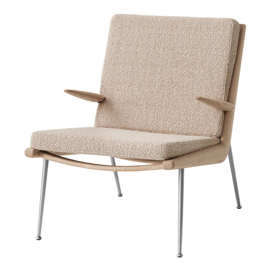 Boomerang HM2 Lounge Chair with Arms - Modern Comfortable Recliner for Living Room, Bedroom, or Office - Perfect for Relaxing, Reading, and Lounging