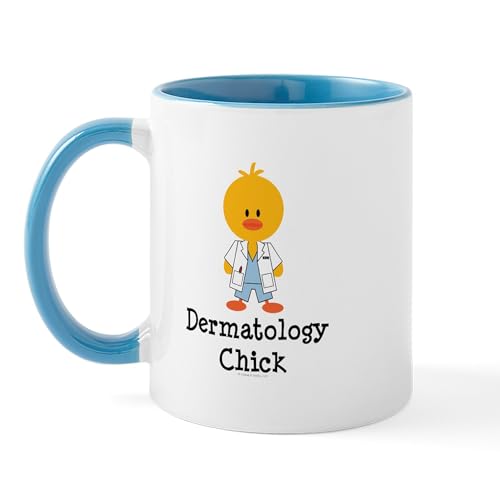 White/Blue Inside - Dermatology Chick Mug