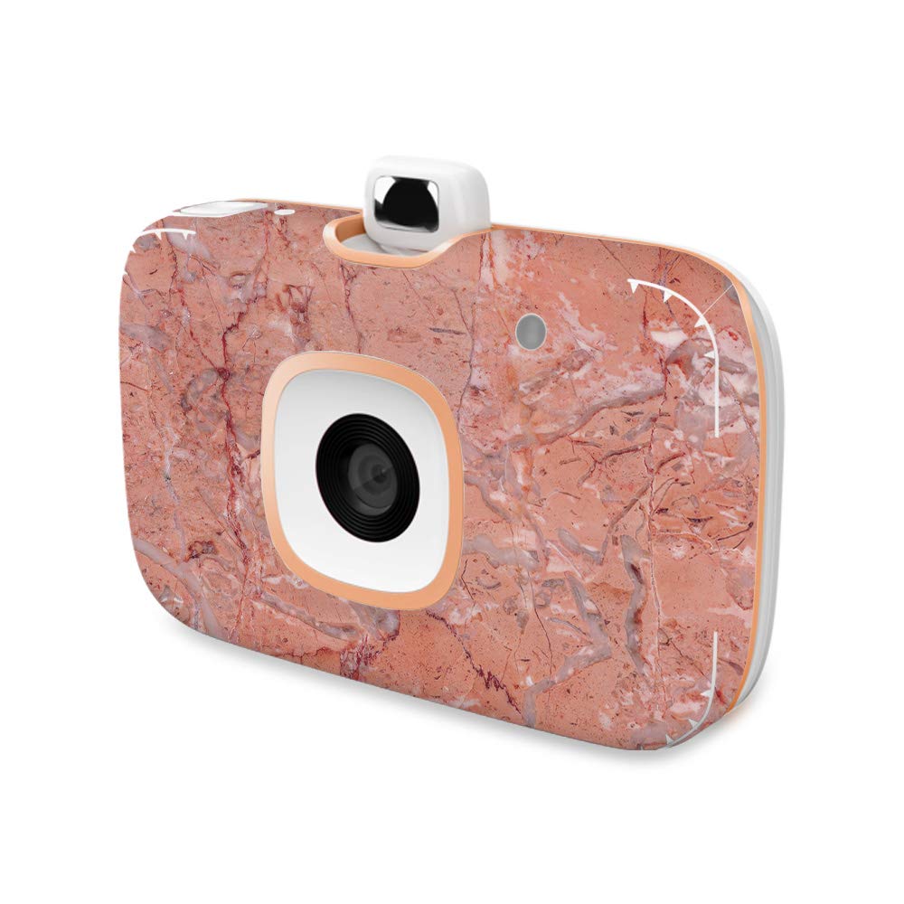 MightySkins Vinyl Decal Wrap Cover for HP Sprocket 2-in-1 Photo Printer - Pink Marble Design | Protective & Durable Skin | Easy to Apply & Remove | Made in USA | Perfect for Customizing Printers at Home, Office, or as a Gift