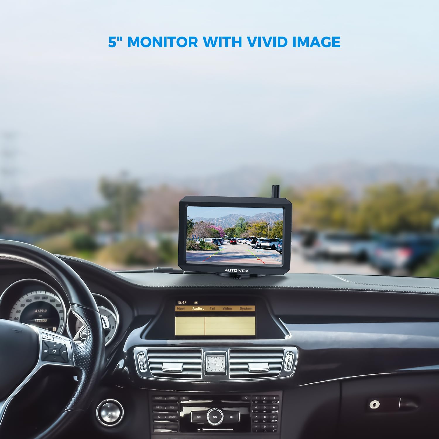 AUTO-VOX W7 Wireless Backup Camera System - 5