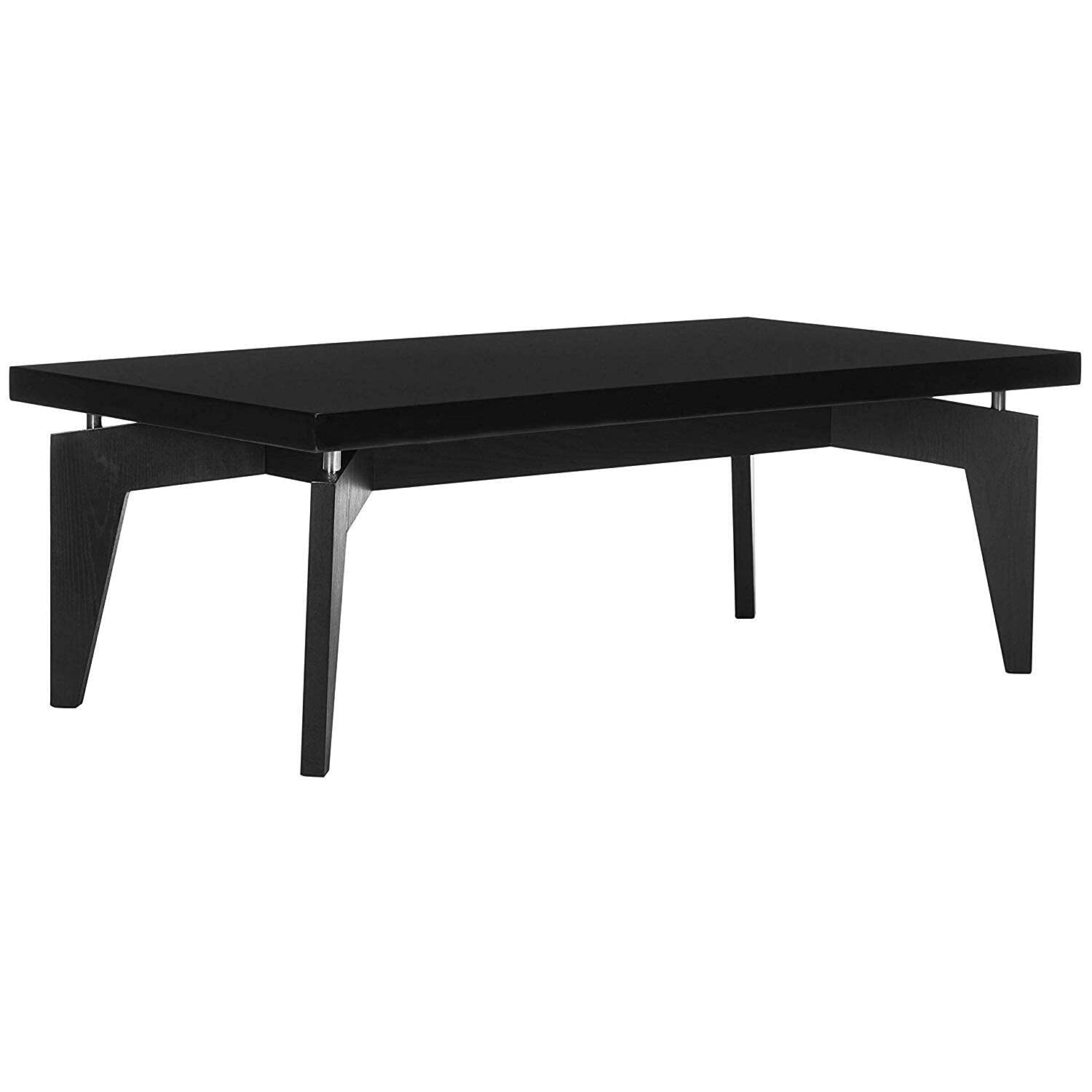 Safavieh Josef Retro Black Coffee Table - Mid-Century Modern Style for Living Room, Lounge & Office - Durable & Stylish Home Decor Furniture