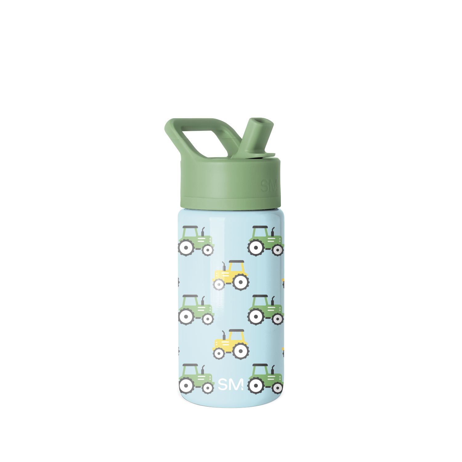 Summit Kids Water Bottle with Straw Lid - BPA Free, Leak Proof, Durable Stainless Steel Bottle for School, Sports & Outdoor Activities