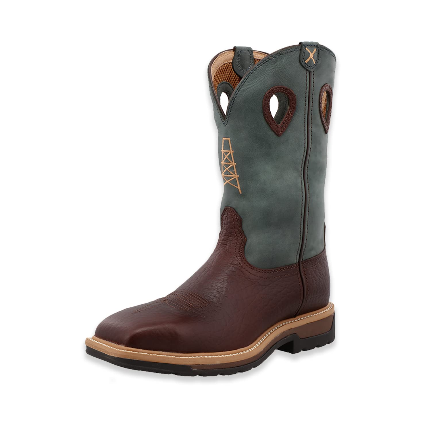 Twisted X Men's Western Boots - Comfortable & Durable Cowboy Boots for Riding, Work & Casual Wear