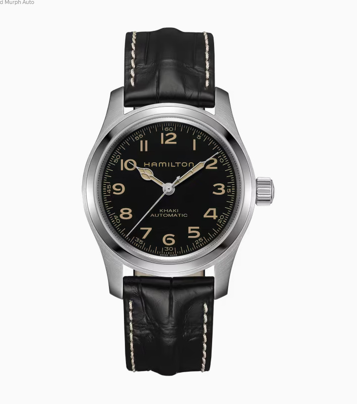 Hamilton Khaki Field Murph Automatic Watch - Military-Inspired Timepiece for Men | Perfect for Outdoor Adventures, Casual Wear & Everyday Use