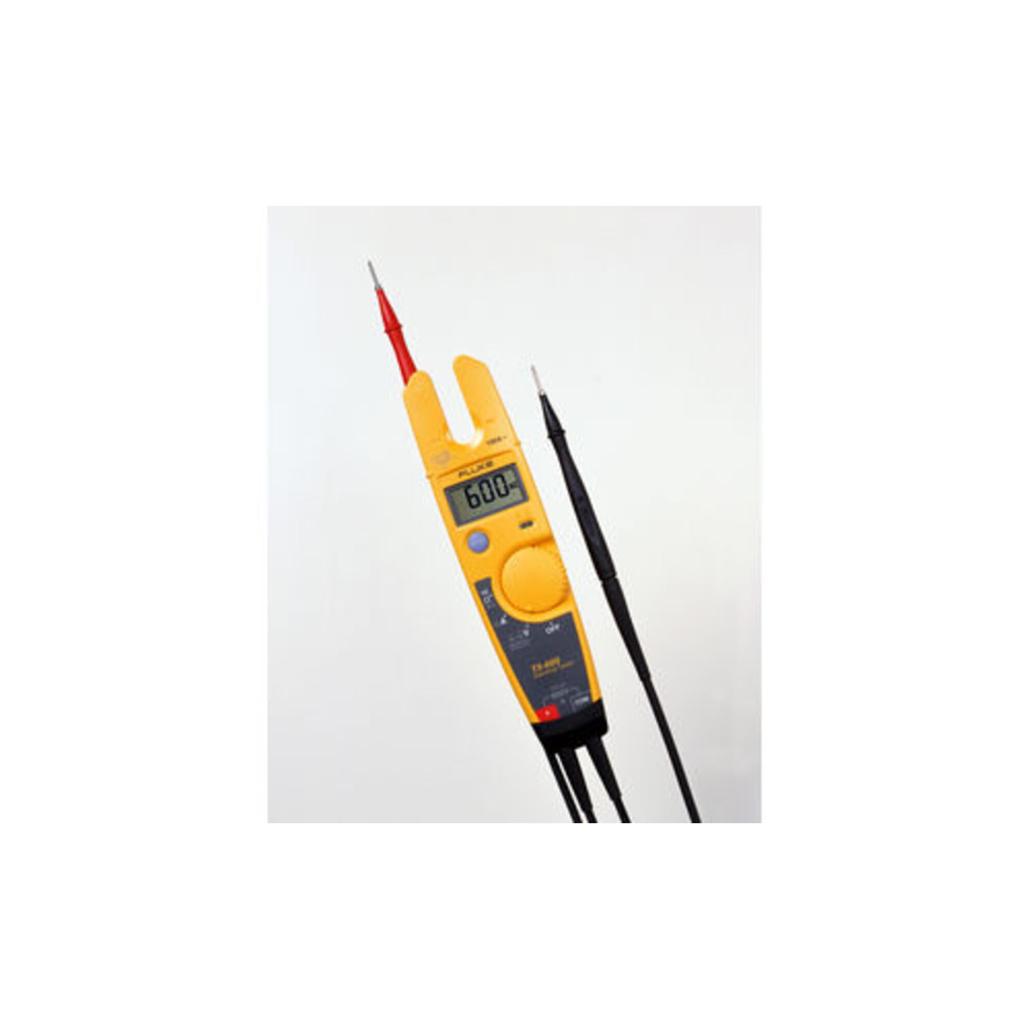 Fluke T5-1000 Electrical Voltage Continuity and Current Tester - Flat Design, USA Calibration Traceable - Perfect for Electricians, HVAC Technicians, and DIY Home Electrical Testing