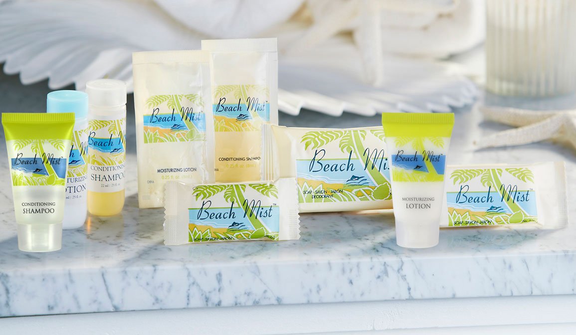 Natural Face and Body Soap Bar - Beach Mist Scented (Pack of 500) - Gentle Cleansing for Skin & Hair | Perfect for Hotels, Spas, and Beach Resorts