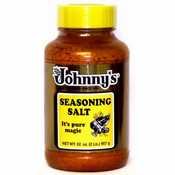 Johnny's Fine Foods Salt Seasoning 2#, Bulk Pack (Case of 12) - Perfect for Grilling, Roasting & Home Cooking