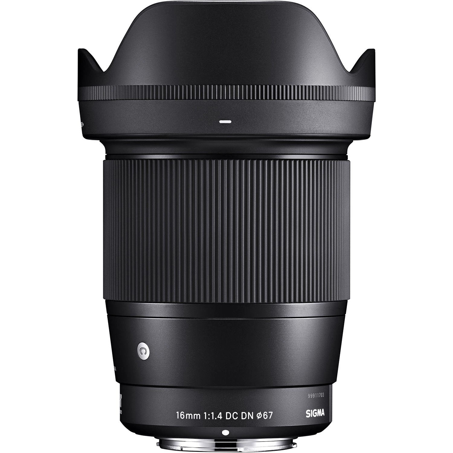 Sigma Lens Hood for 16mm F1.4 DC DN Contemporary Lens - Compatible with Sony E-Mount, Fujifilm X-Mount & Micro Four Thirds - Perfect for Portrait, Landscape & Low Light Photography
