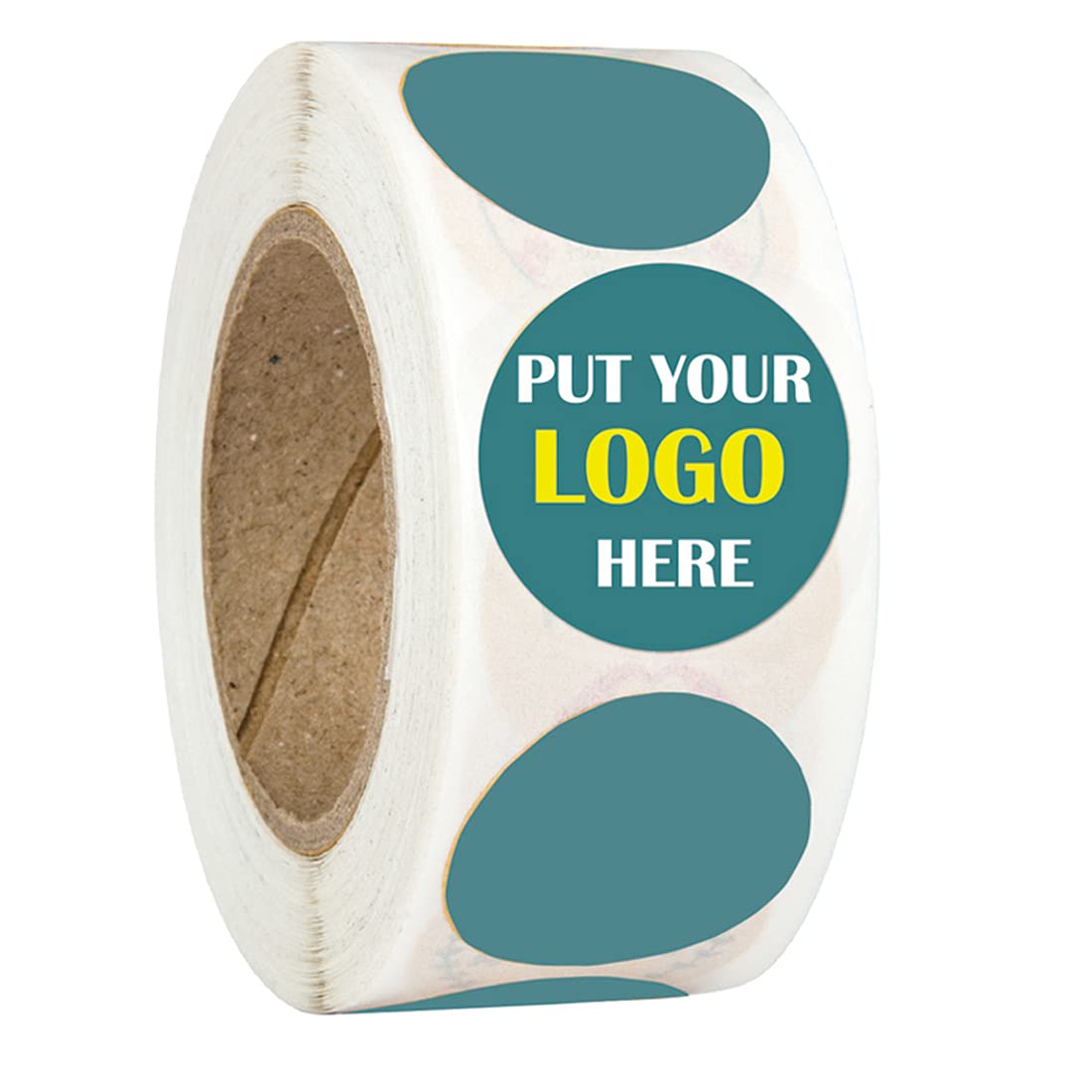 200-Piece Custom Stickers - Personalized Logo Stickers for Weddings, Birthdays & Baptisms - Design Your Own 1.5