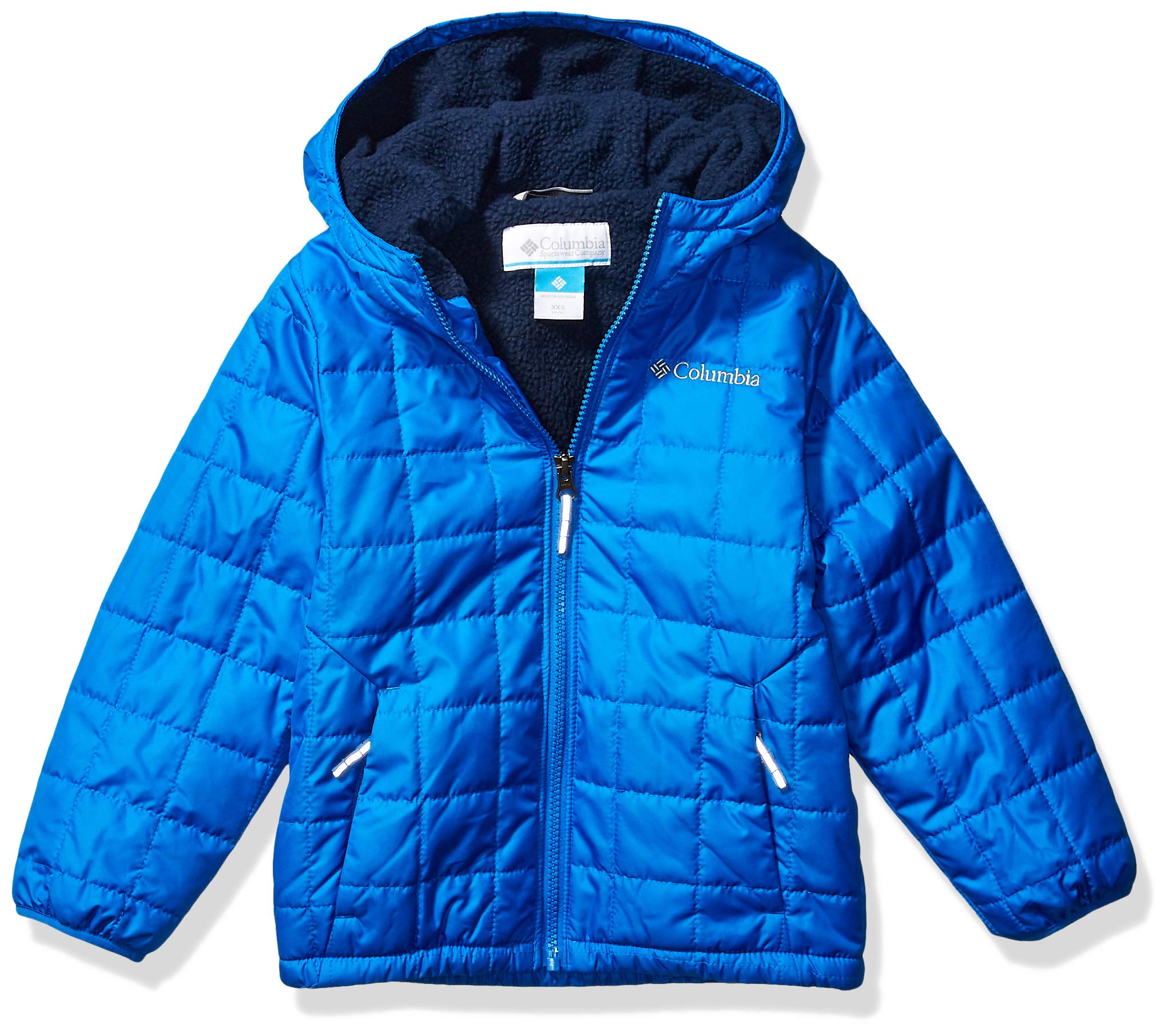Columbia Boys' Rugged Ridge Sherpa Lined Jacket - Warm Winter Coat for Kids, Water-Resistant Outdoor Jacket for Hiking, Camping & School Activities