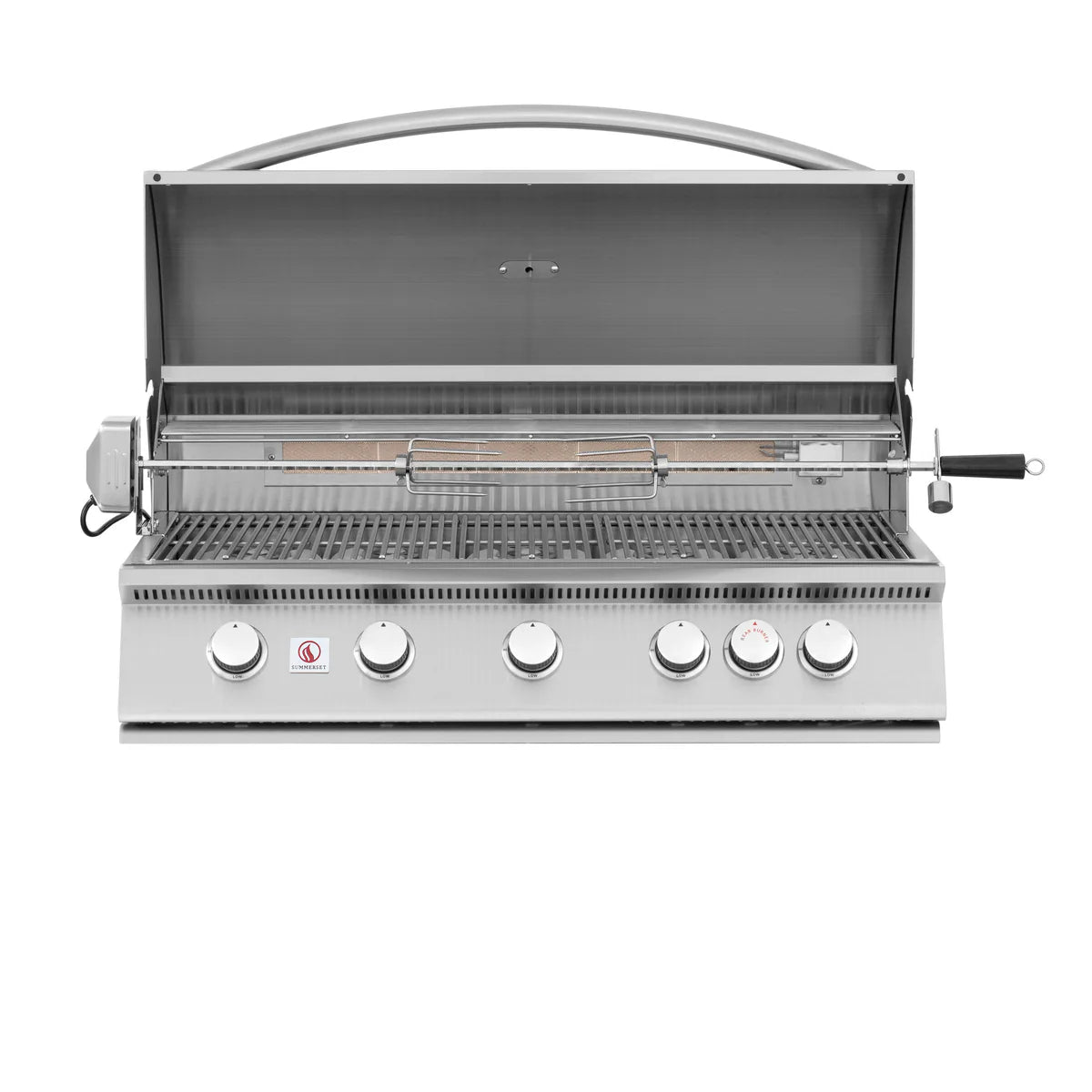 Summerset Grills Sizzler 40 Inch Built-In Natural Gas Grill for Outdoor Cooking - Perfect for Backyard BBQs, Patio Entertaining & Poolside Gatherings