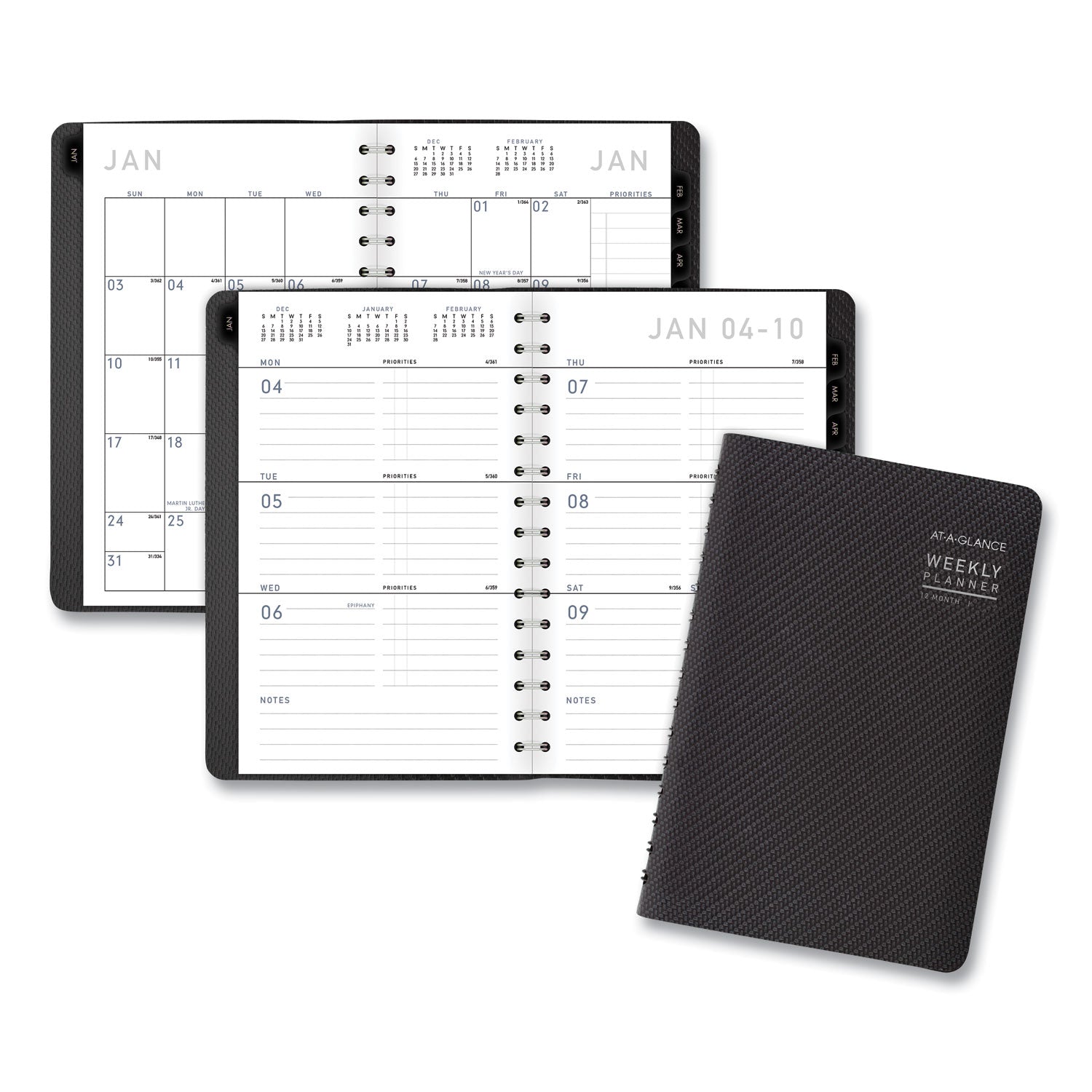 AT A GLANCE® 2025 Weekly & Monthly Planner - Open Block Format, 8.5