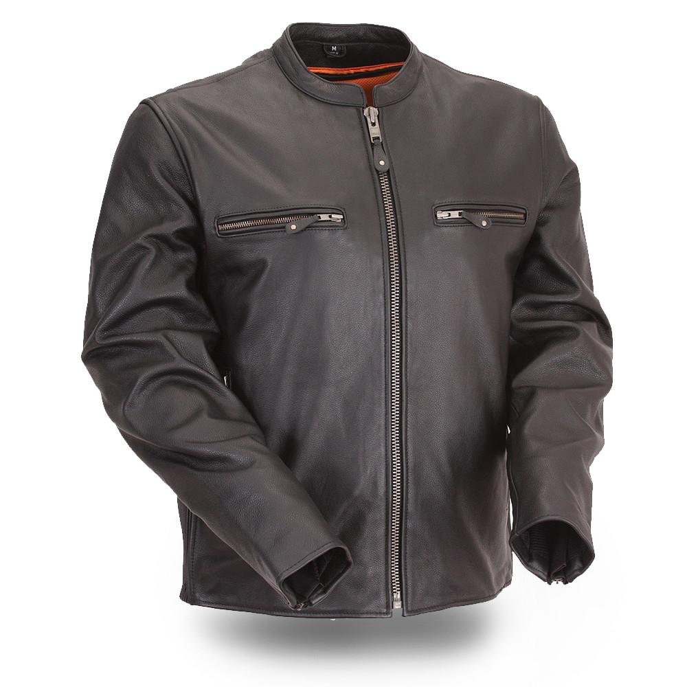 First Mfg Co Men's Classic Workwear Jacket - Durable Denim & Cotton Blend for Outdoor Work, Casual Wear & Motorcycle Riding | Heavy Duty Construction with Reinforced Stitching | Perfect for Construction, Farming, Ranch & Everyday Use
