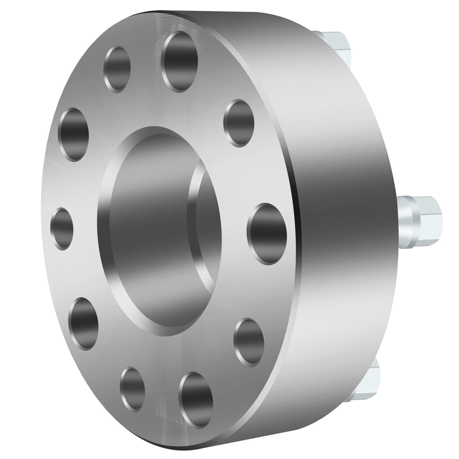 ECCPP 2PCS 5 Lug 50mm 5x139.7 Wheel Spacers 2 inch 5x5.5 to 5x5.5 - Compatible with 2004-2009 Dodge Durango, 2005-2010 Dodge Dakota, 2002-2010 Dodge Ram 1500 - Perfect for Off-Roading, Lifting, and Custom Wheel Fitment