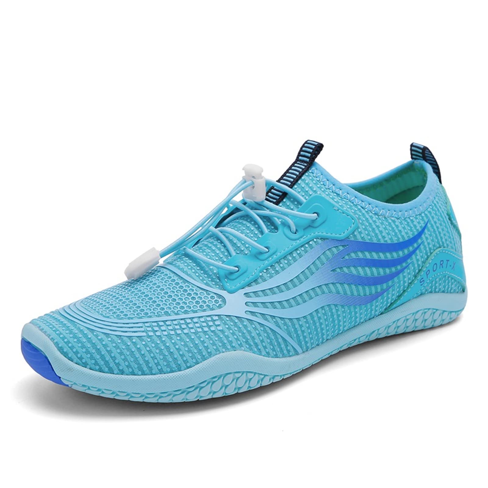 **Sytanbo Men's Quick-Dry Water Shoes - Lightweight Barefoot Beach Shoes for Surfing, Yoga, Pool & Outdoor Exercise - Perfect for Swimming, Hiking & Water Sports**