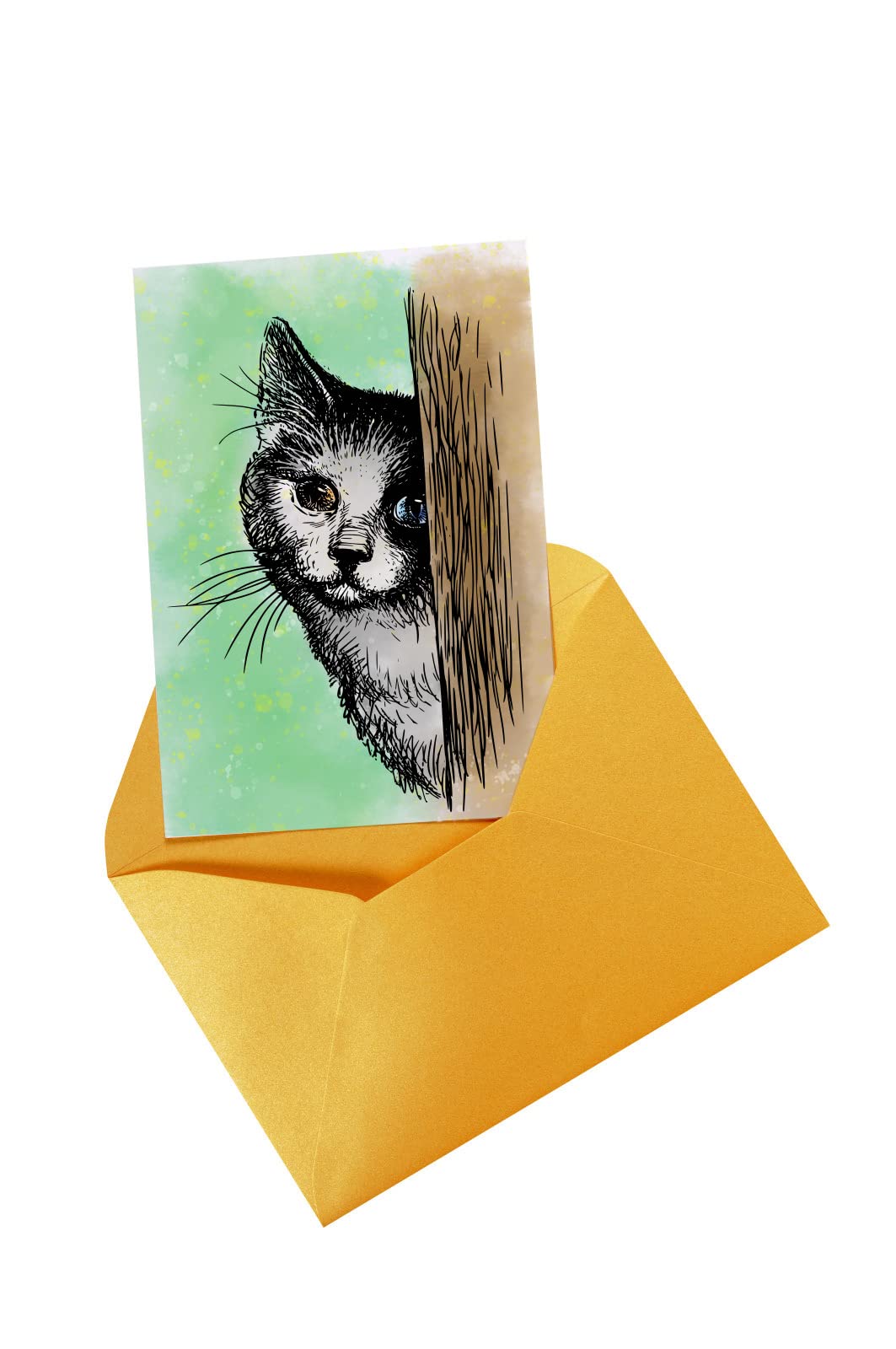 Cute Kitty Cat Rubber Stamps for Card Making, Scrapbooking & Journaling - DIY Clear Stamps for Greeting Cards, Albums & Wall Decor - Perfect for Crafting, Home Decor & Gift Making