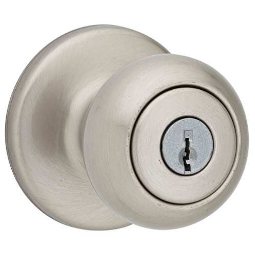 Entry Knob Cove Sn - Secure & Stylish Door Knob for Home & Office - Perfect for Bedrooms, Bathrooms & Interior Doors