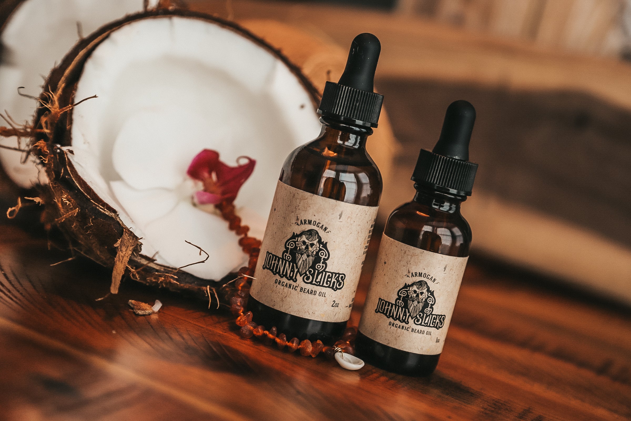 Armogan Natural Beard Oil for Men - Softens & Conditions Facial Hair - Perfect for Daily Grooming & Styling - Ideal for Dry, Itchy Skin & Beard Growth Care