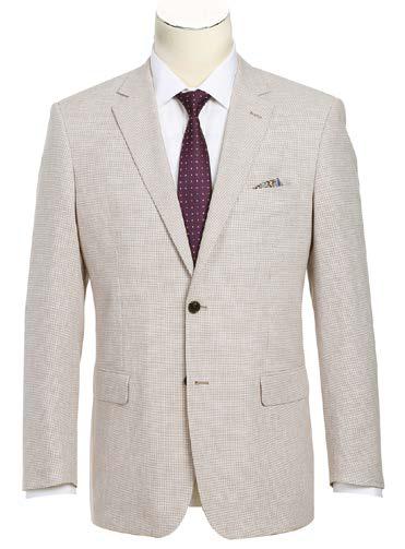 Alessandro Vitello by Renoir Men's Classic Fit Sport Coat Blazer - Premium Italian Wool, Slim Tailored Jacket for Business, Wedding & Formal Occasions