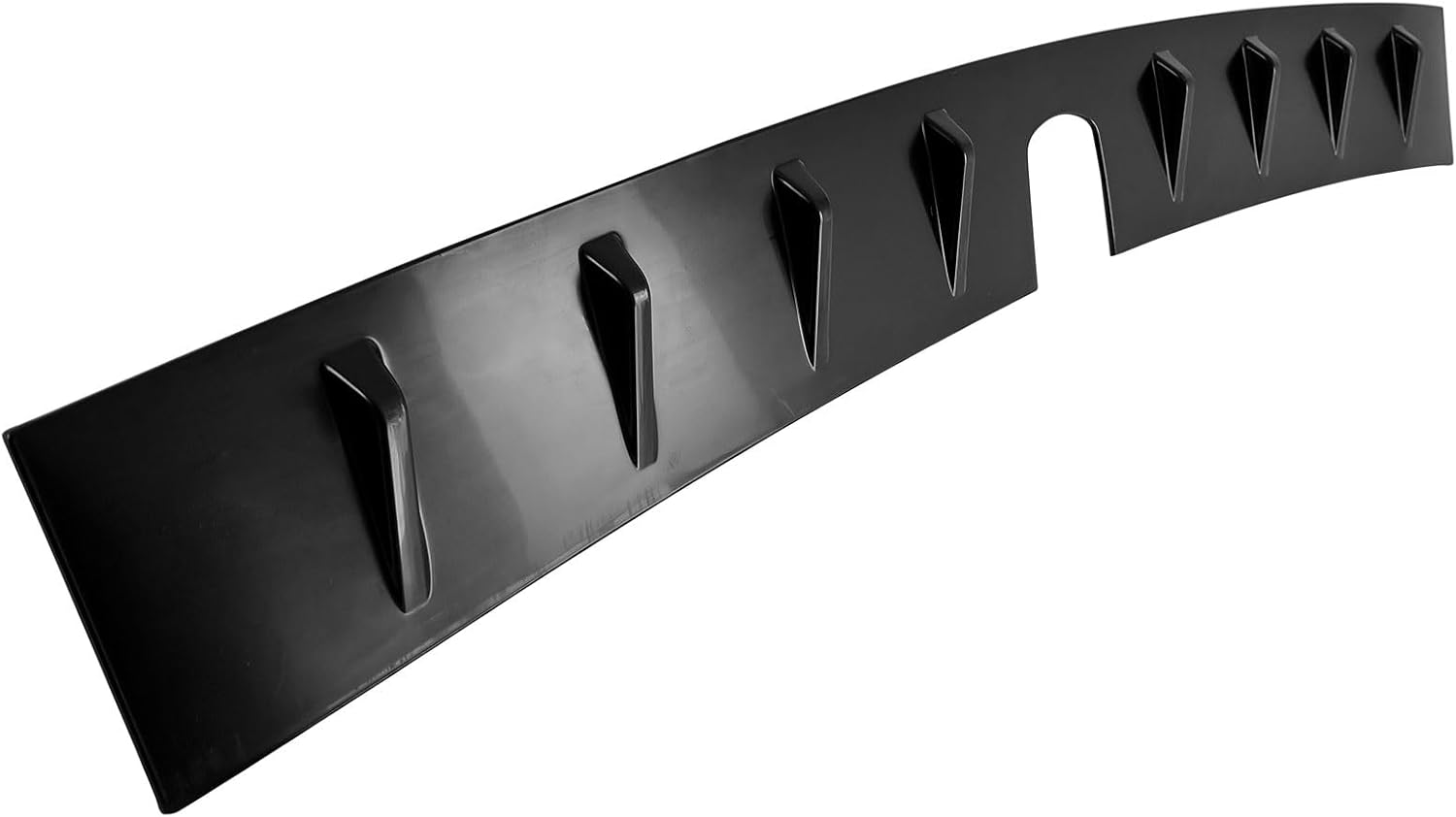 D2 Style Unpainted Black ABS Rear Roof Spoiler for 2022-2024 Subaru WRX - Matte Black Finish | Enhance Aerodynamics & Style for Street Racing & Car Shows