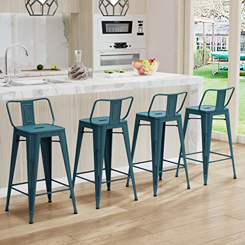 Distressed Teal Green