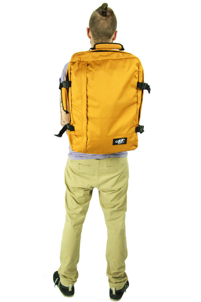 CabinZero Classic 44L Travel Backpack - Lightweight Carry-On Luggage for Men & Women | Perfect for Airplane, Weekend Trips & Outdoor Adventures