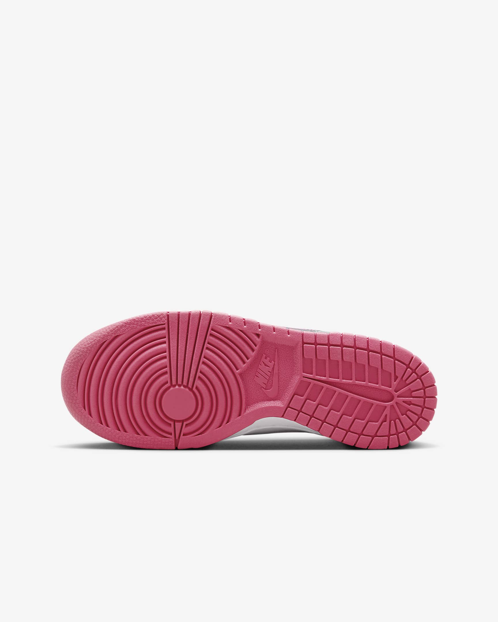 Nike Kids' Dunk Low Sneakers - White & Laser Fuchsia Basketball Shoes for Boys & Girls - Perfect for School, Playground & Casual Wear