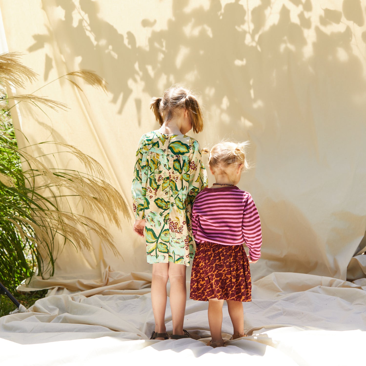 Margot Girls' Floral Summer Dress - Cute & Comfortable Cotton Outfit for Toddlers & Kids - Perfect for Playdates, Parties & Family Photos