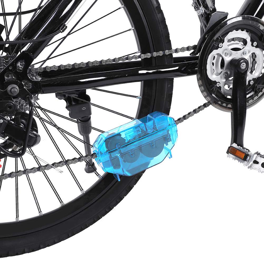 Keenso Bicycle Chain Cleaner Tool - Professional Bike Chain Washer & Maintenance Kit for Mountain, Road & BMX Bikes - Perfect for Cycling Enthusiasts & DIY Bike Repair at Home or Outdoors